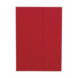Zápisník Paper-Oh Circulo Red on Black A4 linkovaný