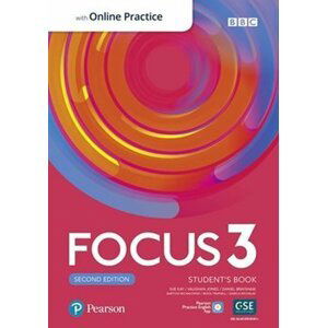 Focus 3 Student´s Book with Standard Pearson Practice English App (2nd) - Sue Kay