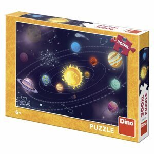 Dětská sluneční soustava: Puzzle 300 dílků - Dino