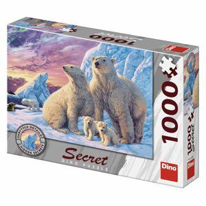 Lední medvědi: Puzzle 1000 dílků - Dino