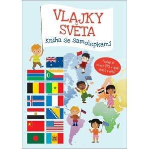 Vlajky světa - Kniha se samolepkami