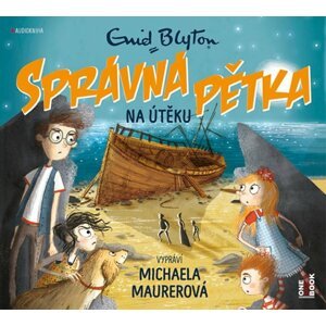 Správná pětka na útěku - CD (Čte Michaela Maurerová) - Enid Blytonová