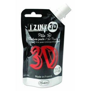 Reliéfní pasta 3D IZINK - tomato, červená, 80 ml