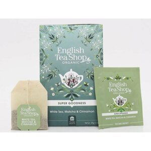 English Tea Shop Čaj bílý Matcha, skořice , 20 sáčků