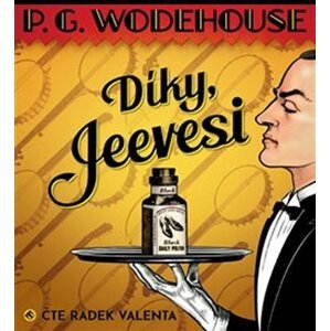 Díky, Jeevesi - CD (Čte Radek Valenta) - Pelham Grenville Wodehouse