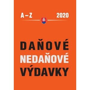 Daňové nedaňové výdavky 2020 A - Z - Ján Mintál