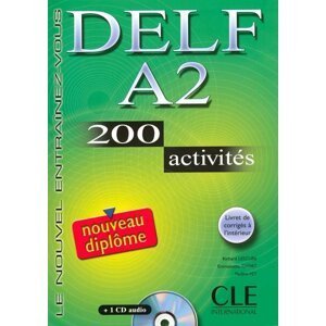 DELF A2 Nouveau diplome 200 activités Livret & CD - Richard Lescure