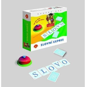 Slovní expres společenská hra v krabici 19,5x18,5x5cm