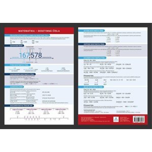 Matematika - Desetinná čísla - Přehledová tabulka učiva - Jana Dolejšová