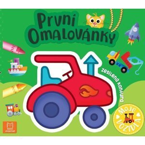 Moje vozidla - První omalovánky - Sylwia Kajdana; Beata Batorska