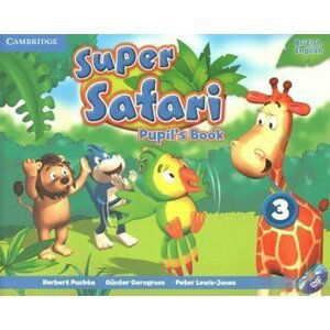 Super Safari Level 3 Pupil´s Book with DVD-ROM - Herbert Puchta