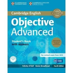 Objective Advanced Student's Book Pack (Student's Book with Answers with CD-ROM and Class Audio CDs (2)), 4th - Felicity O´Dell