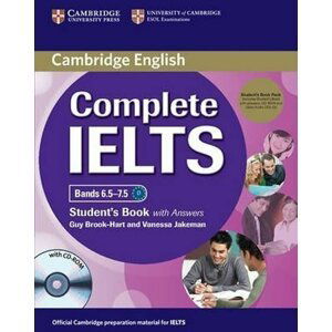 Complete IELTS Bands 6.5-7.5 Students Pack (Students Book with Answers with CD-ROM and Class Audio - Guy Brook-Hart