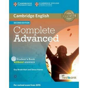 Complete Advanced Student´s Book without Answers with CD-ROM with Testbank - Guy Brook-Hart