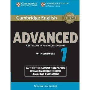 Cambridge English Advanced 1 (2015 Exam) Student´s Book with Answers - autorů kolektiv
