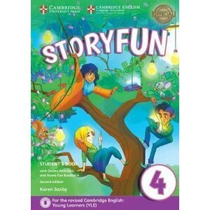 Storyfun for Movers Level 4 Student´s Book with Online Activities and Home Fun Booklet 4 - Karen Saxby