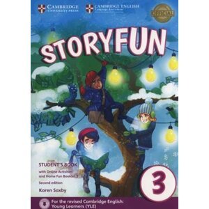 Storyfun for Movers Level 3 Student´s Book with Online Activities and Home Fun Booklet 3 - Karen Saxby