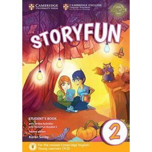 Storyfun for Starters Level 2 Student´s Book with Online Activities and Home Fun Booklet 2 - Karen Saxby