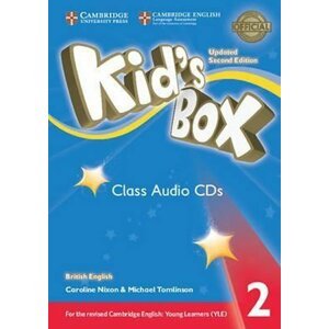 Kid´s Box 2 Class Audio CDs (4) British English,Updated 2nd Edition - Caroline Nixon