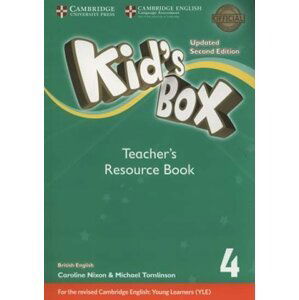 Kid´s Box 4 Teacher´s Resource Book with Online Audio British English,Updated 2nd Edition - Kathryn Escribano