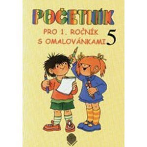 Početník pro 1. ročník s omalovánkami (5. díl) - S přechodem přes desítku - Eliška Svašková