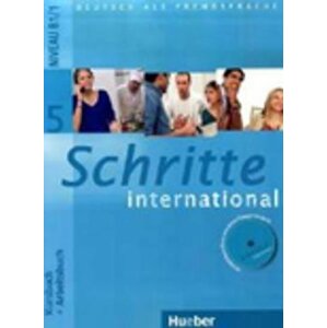 Schritte international 5: Kursbuch + Arbeitsbuch mit Audio-CD - Christoph Wortberg