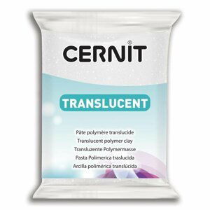 CERNIT TRANSLUCENT 56g bílá glitter