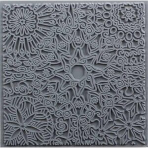 CERNIT polymerová textura - mandala 90 x 90mm