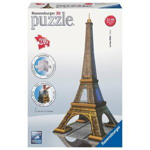Puzzle 3D Eiffelova věž/216 dílků