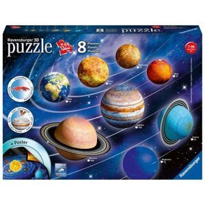 Puzzle 3D Planetární soustava 522 dílků