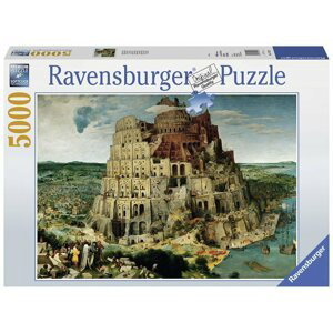 Puzzle Brueghel starší: Stavba babylonské věže/5000 dílků