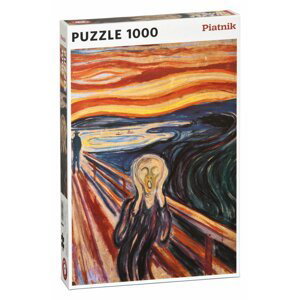 Piatnik Puzzle Munch - Výkřik 1000 dílků