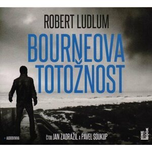 Bourneova totožnost - 2 CDmp3 (Čte Jan Zadražil a Pavel Soukup) - Robert Ludlum