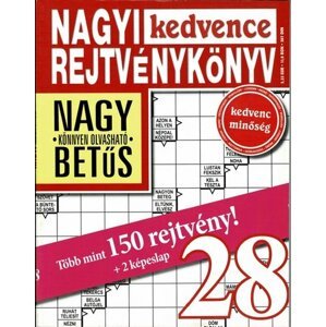 Nagyi kedvence rejtvénykönyv 28