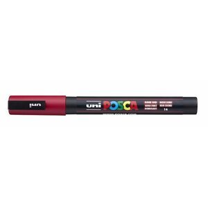 POSCA akrylový popisovač - tmavě červený 0,9 - 1,3 mm