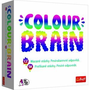 Colour Brain - Mazané otázky společenská hra v krabici 26x26x8cm - Taf Toys