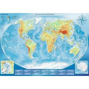 Trefl Puzzle Velká mapa světa / 4000 dílků