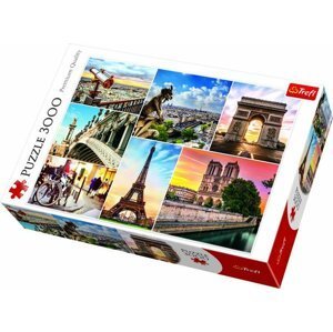 Trefl Puzzle Kouzlo Paříže / 3000 dílků