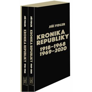 Box Kronika republiky 1918-1968, 1969-2020 - Jiří Fidler