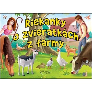 Leporelo Riekanky o zvieratkách z farmy SK verzia 22,5x16cm