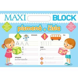 Maxi block písmená a čísla