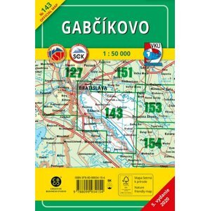 Gabčíkovo 1 : 50 000