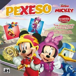 Mickey a závodníci - Pexeso v sešitu - Koelktiv