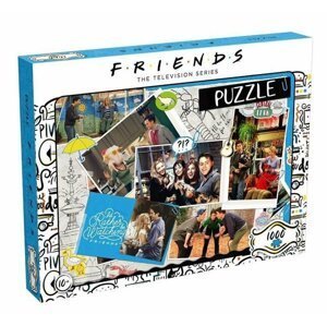 Puzzle Přátelé 1000 dílků - Scrapbook