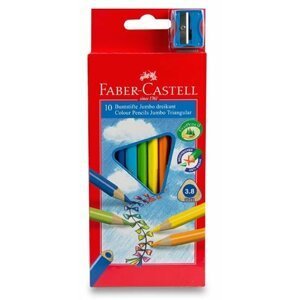 Faber - Castell Pastelky trojhranné Junior - středně silné 10 ks