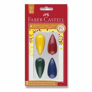 Faber - Castell Plastové pastelky do dlaně 4 ks