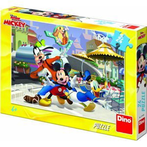 Puzzle 24 dílků Mickey a přátelé - Dino