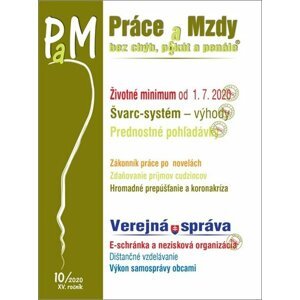 Práce a mzdy 10/2020