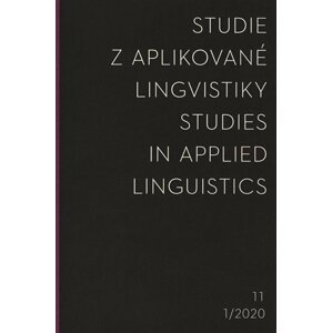 Studie z aplikované lingvistiky 1/2020