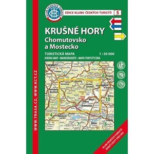 KČT 5 Krušné hory, Chomutovsko a Mostecko 1:50 000 / turistická mapa